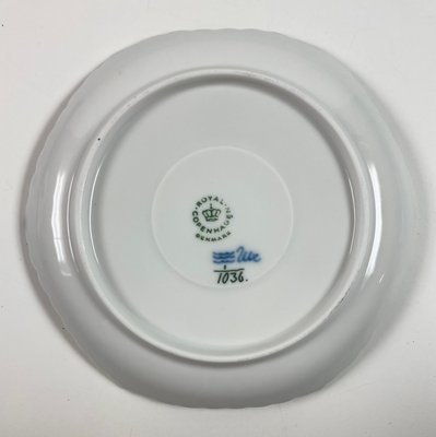 14 stk. Royal Copenhagen helblonde underkop nr 1036