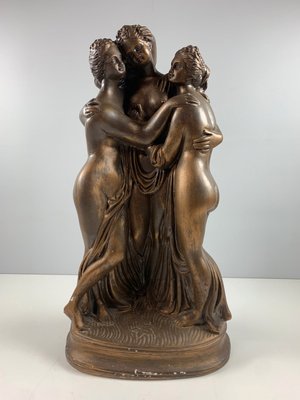 Figur, gips, "Tre Gratier/The three Gracies"