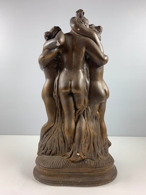 Figur, gips, "Tre Gratier/The three Gracies"