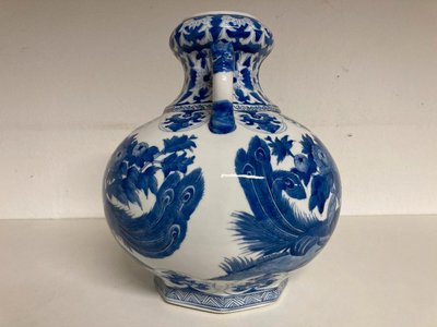Krukke/Vase, håndmalet
