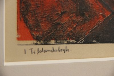 Preben Hornung litografi