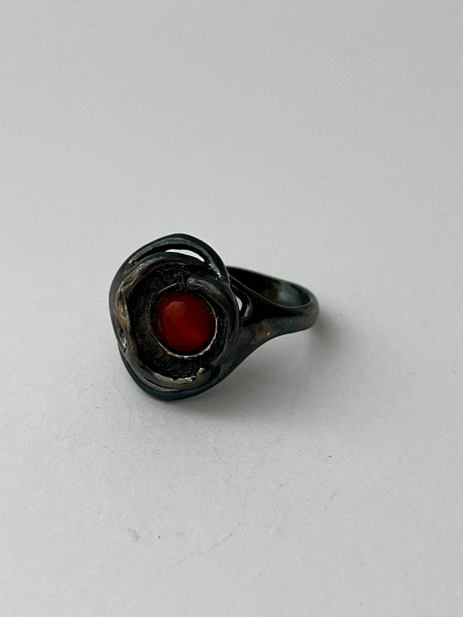 Ring af sterling sølv