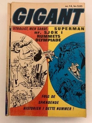 Gigant, samling, 12 magasiner