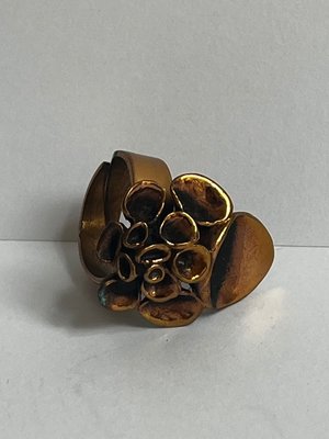 Pentti Sarpaneva bronze ring finsk made in Finland