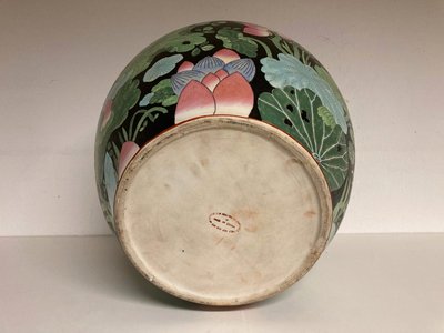 Urtepotteskjuler, kinesisk, håndmalet