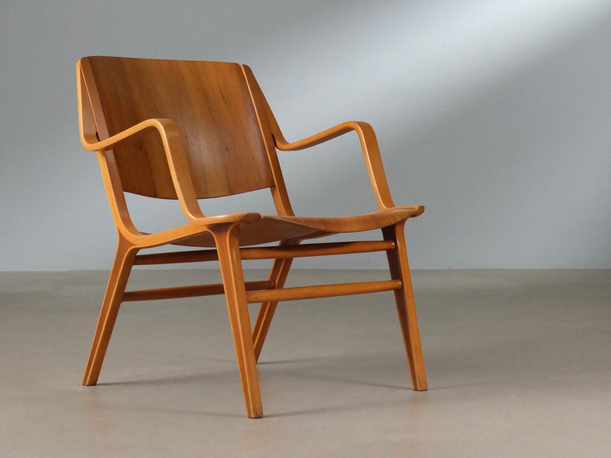 Peter Hvidt & Orla Mølgaard AX lænestol for Fritz Hansen