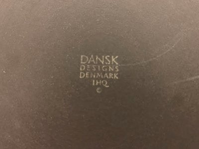 Quistgaard, Flamestone, lille skål med låg