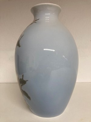 Håndmalet porcelænsvase, Bing & Grøndahl