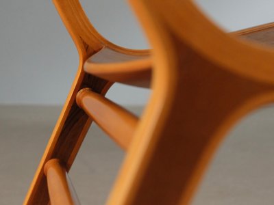 Peter Hvidt & Orla Mølgaard AX lænestol for Fritz Hansen