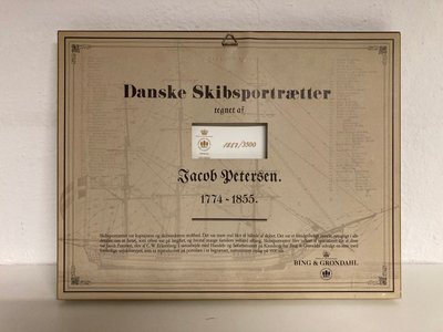 Porcelænsbillede, “Frederik den Siette”, Bing & Grøndahl
