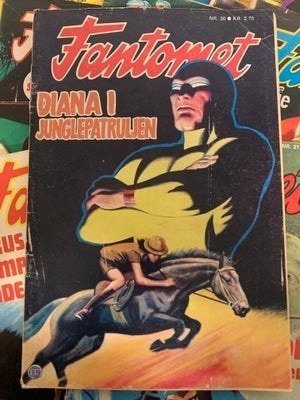 Tegneseriebøger, Fantomet, 91 stk.