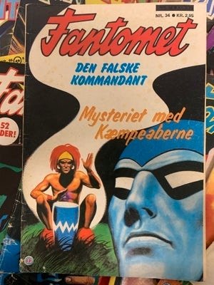 Tegneseriebøger, Fantomet, 91 stk.