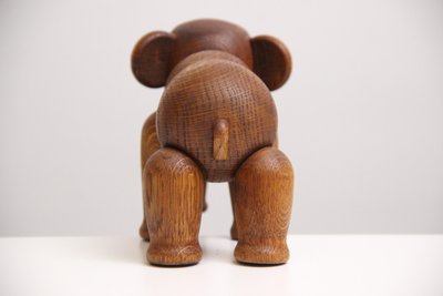 Kay Bojesen elefant i egetræ