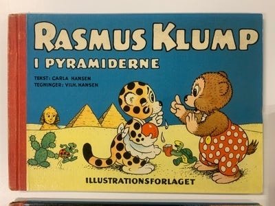 Tegneseriebøger, Rasmus Klump, 3 bøger