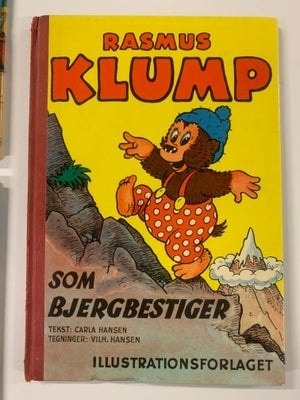 Tegneseriebøger, Rasmus Klump, 3 bøger