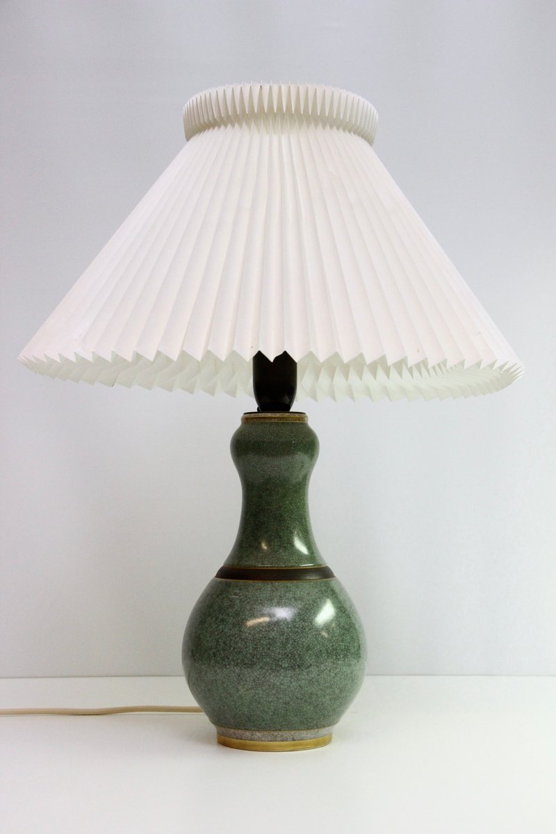Royal Copenhagen bordlampe med skærm