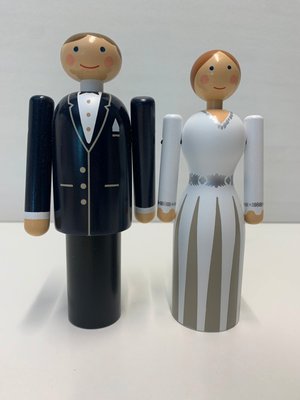 Træfigurer, Kay Boysen, Brud & Gom