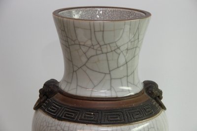 Stor kinesisk porcelænsvase