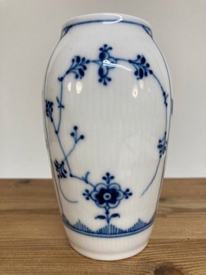 Royal Copenhagen Musselmalet Riflet Vase