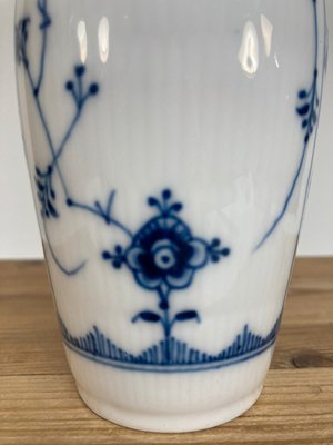 Royal Copenhagen Musselmalet Riflet Vase