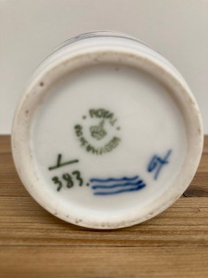 Royal Copenhagen Musselmalet Riflet Vase