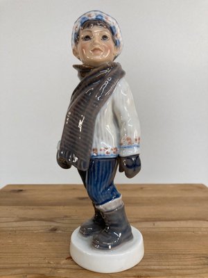 Dahl Jensen Figur Dreng i Vintertøj