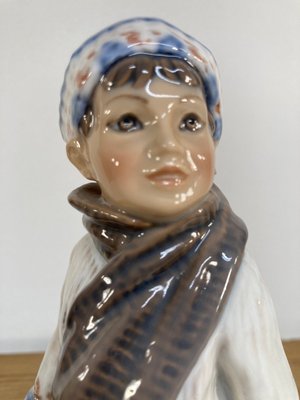 Dahl Jensen Figur Dreng i Vintertøj