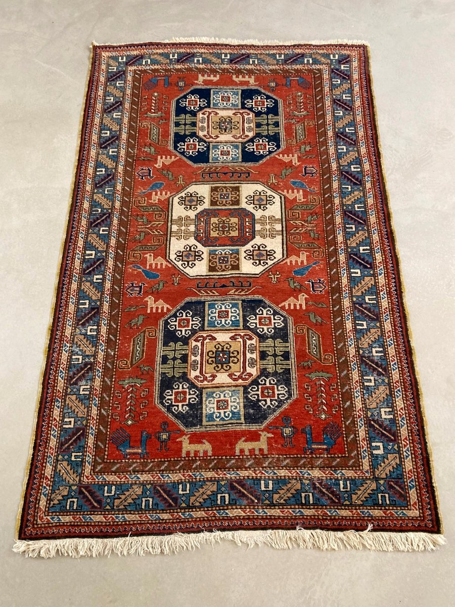 Ægte tæppe 138x234 cm