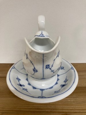 Royal Copenhagen Musselmalet Riflet Sauce Båd