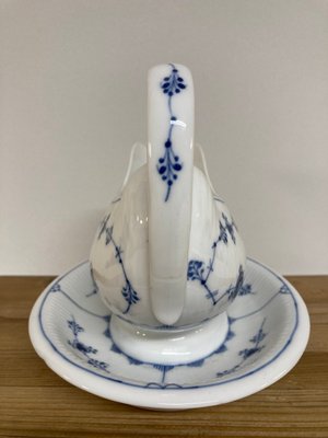 Royal Copenhagen Musselmalet Riflet Sauce Båd