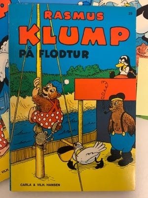 Tegneseriebøger, Rasmus Klump, 14 stk.