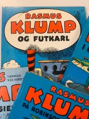 Tegneseriebøger, Rasmus Klump, 11 stk.
