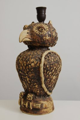 Henning Fjendbo stor keramik bordlampe