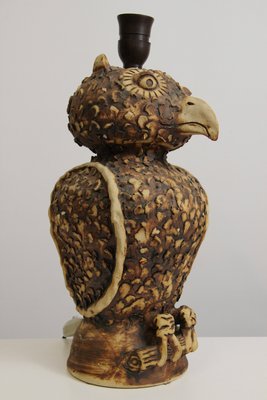 Henning Fjendbo stor keramik bordlampe