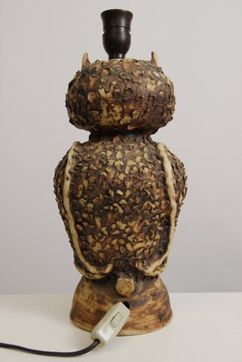 Henning Fjendbo stor keramik bordlampe