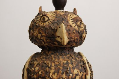 Henning Fjendbo stor keramik bordlampe