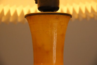 Vintage Kahler bordlampe