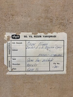 Maleri, Dincer Erimez, Tyrkiet, 1973