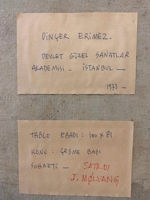 Maleri, Dincer Erimez, Tyrkiet, 1973