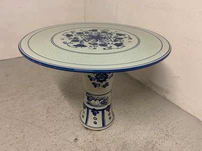 Spisebord, China Blue Garden