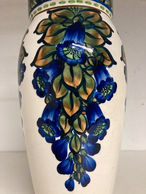 Gl. bordlampe, Fajance fra Aluminia