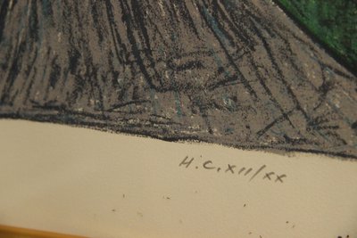 Henry Heerup “Historien om en moder” litografi fra 1983