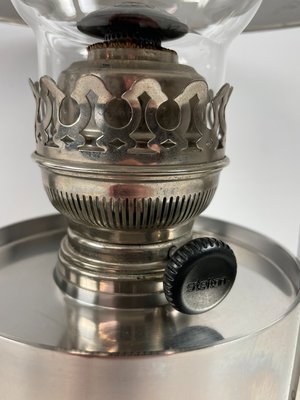 Stelton Olielampe i krom stål