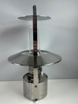 Stelton Olielampe i krom stål