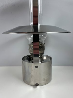 Stelton Olielampe i krom stål