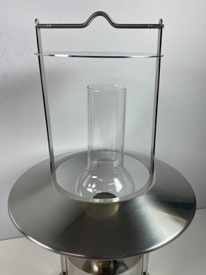 Stelton Olielampe i krom stål