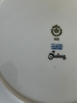 5 stk royal Copenhagen tallerkner