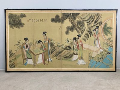 Asiatisk foldbar skærm
