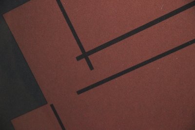 Søren Rosberg geometrisk abstrakt litografi, 1979 – nr. 38/50