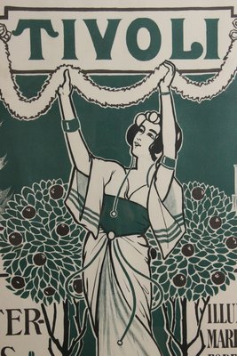 Original Tivoli plakat indrammet
